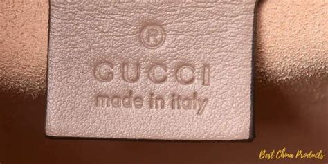 gucci where is it made|where does gucci manufacture.